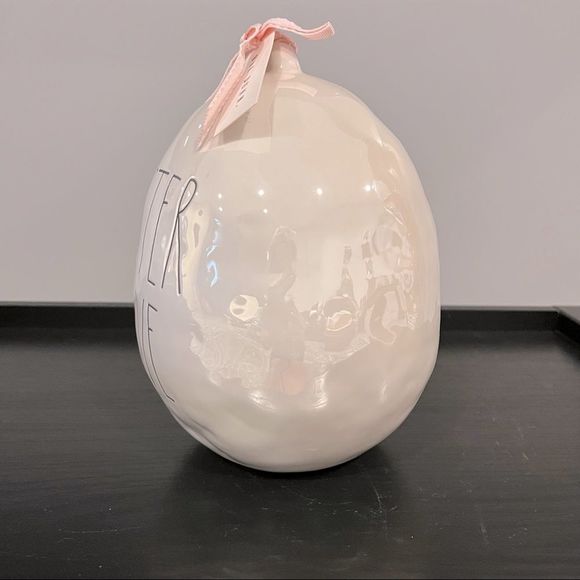 Rae Dunn Iridescent Ceramic Easter Egg--EASTER LOVE - Picture 5 of 16